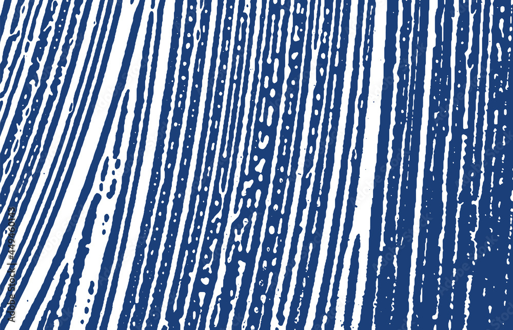 Fototapeta premium Grunge texture. Distress indigo rough trace. Exqui