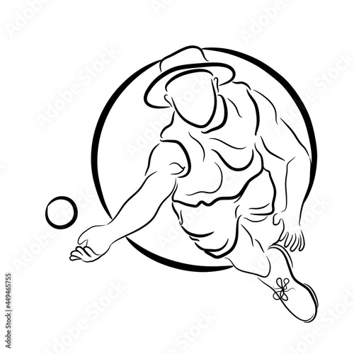 cricket player jumps for catch the ball