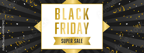 ブラックフライデー　バナーテンプレート