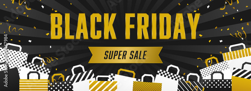 ブラックフライデー　バナーテンプレート