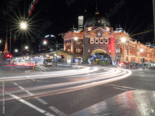 traffic at night