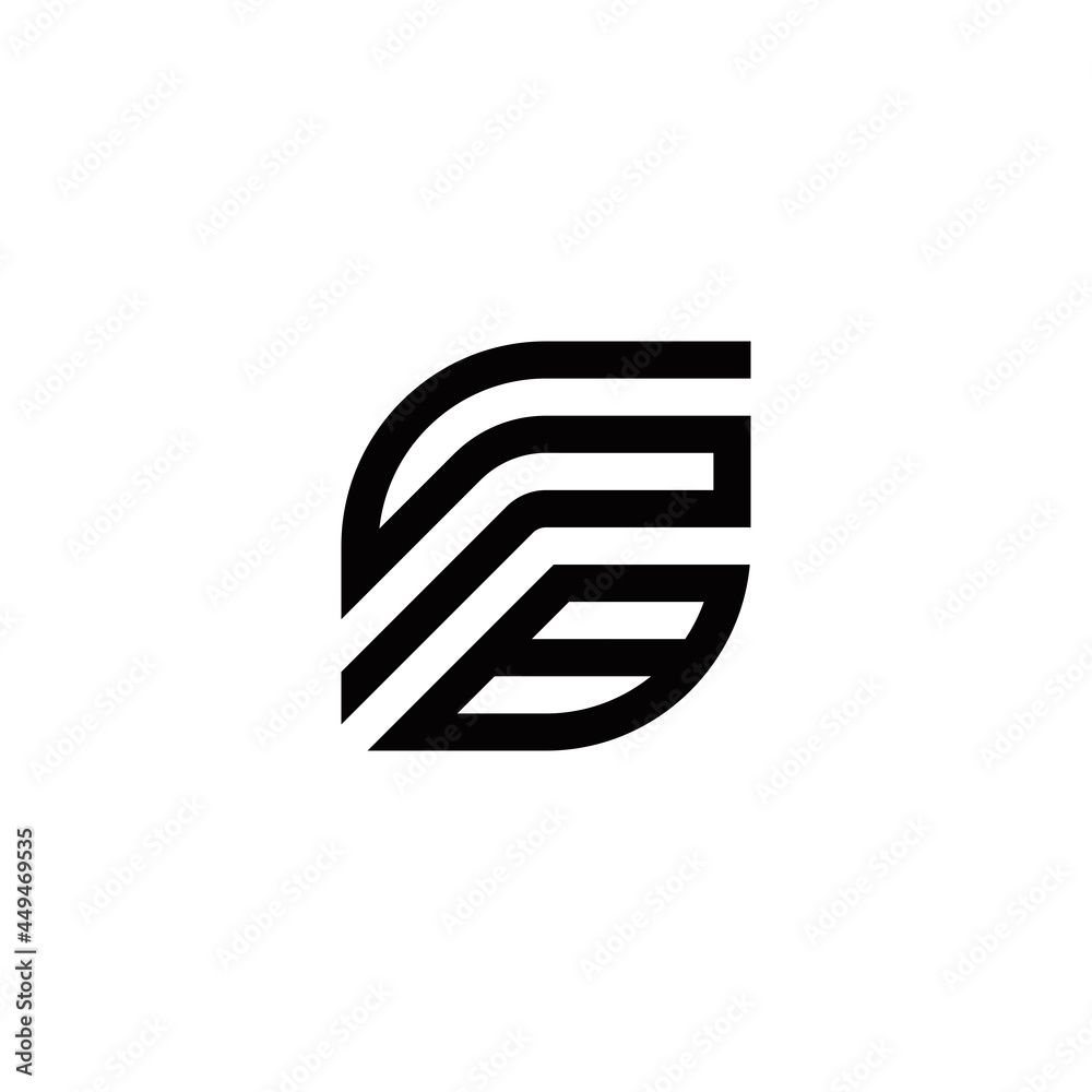 s b sb initial logo design vector template s b sb initial logo design vector template