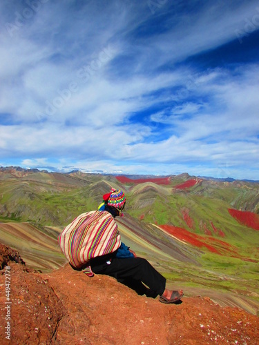 Guia de montaña y Nevado Ausangate, Cusco, Perú. travel photography