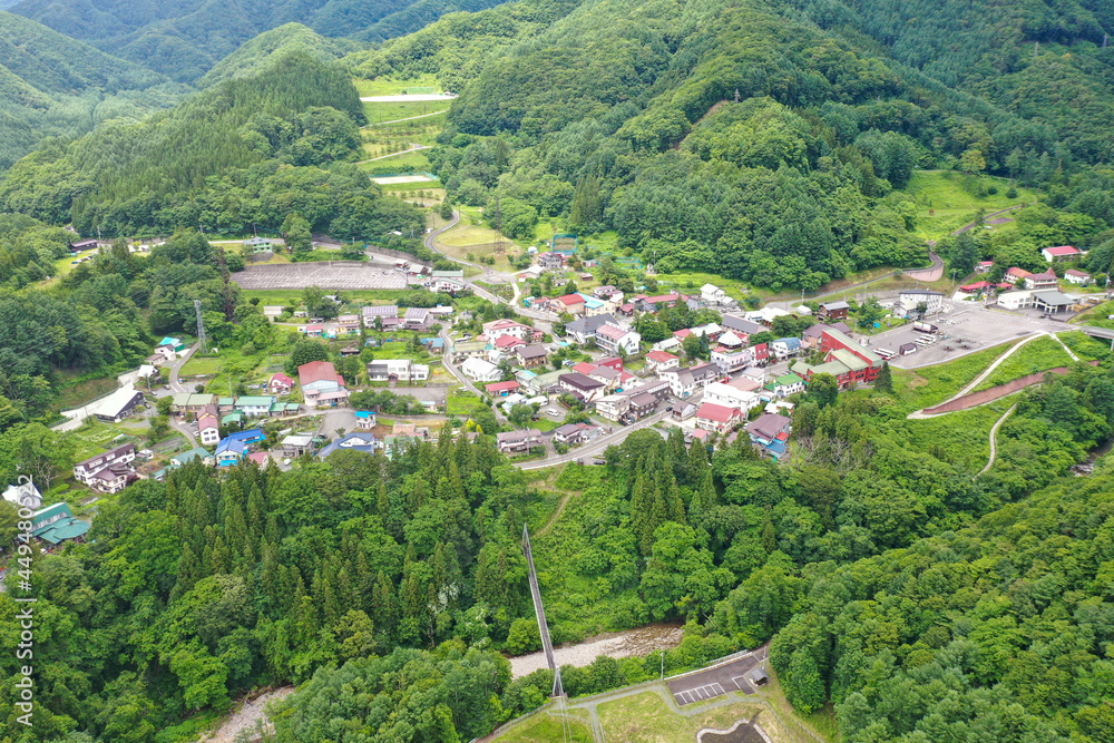 福島県、新潟県、群馬県にある尾瀬ヶ原をドローンで撮影した空撮写真 Aerial photos of Ose-ga-hara in Fukushima, Niigata, and Gunma prefectures taken by drone.