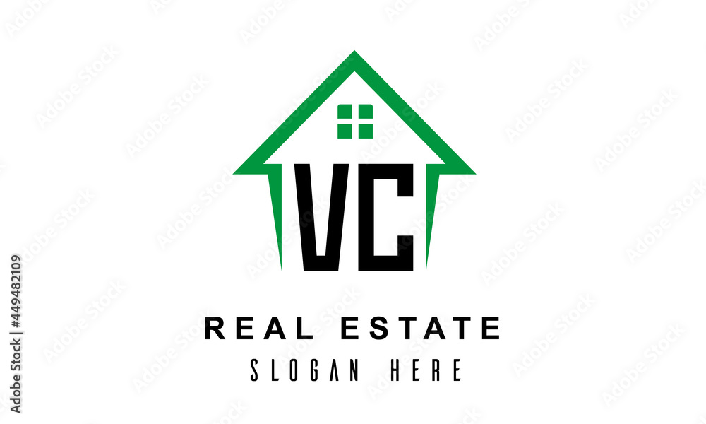 VC real estate logo vector VC real estate logo vector