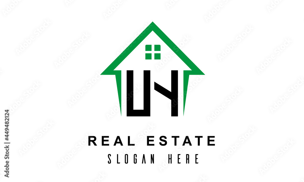 UY real estate logo vector UY real estate logo vector