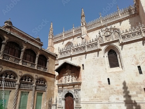 the facade of the cathedral de mallorca country