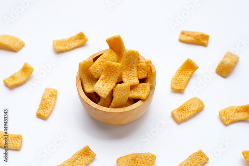 Potato chips, Snack coated in caramel