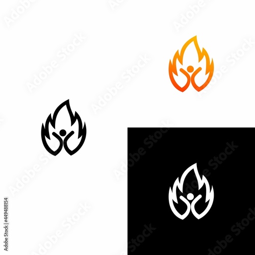 people fire logo