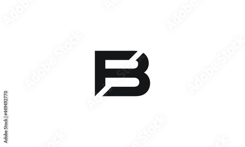 FB and BF or F and B Abstract Letter Mark Logo Template for Business
