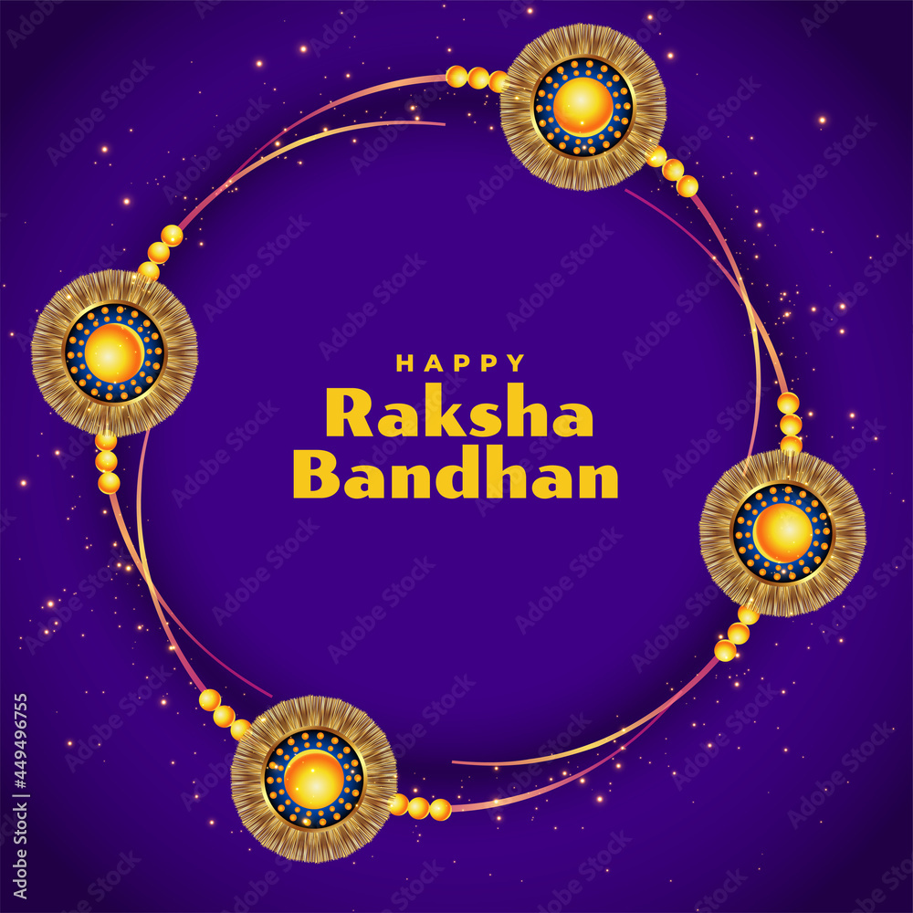 raksha bandhan festival background in purple color Stock Vector | Adobe  Stock
