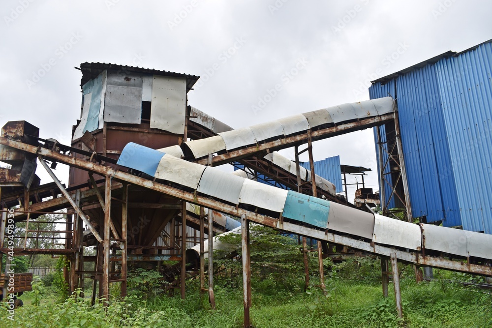 Abandoned stone crusher plant in mumbai india Abandoned stone crusher plant in mumbai india
