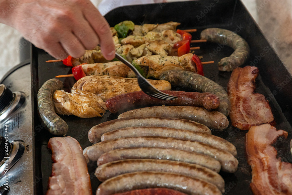 Grillades sur la plancha Grillades sur la plancha