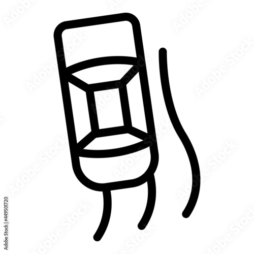 Car drift icon outline vector. Auto race. Fast top speed