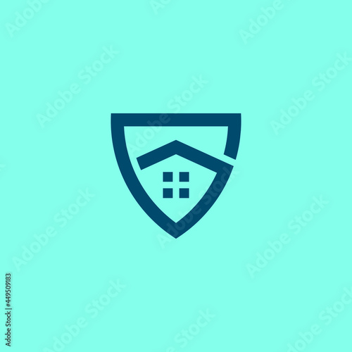 letter g shield home logo