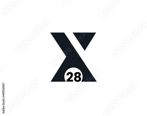 X28, 28X Initial letter logo photo
