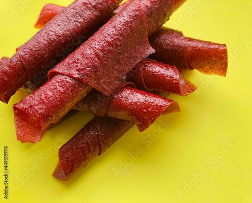 Healthy vegan snacks from fruits