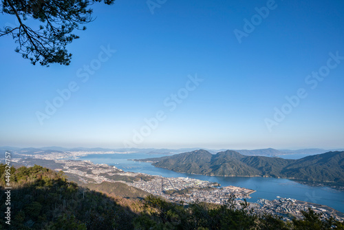 経小屋山からの展望（広島県、廿日市市）