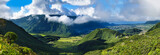 Panoramique du village de la Plaine des Palmistes, La Réunion.