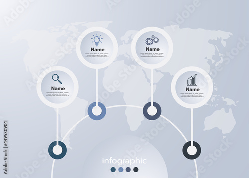 infographic template have step or option.vector illustration style design for business,class or shop online,presentation,element.