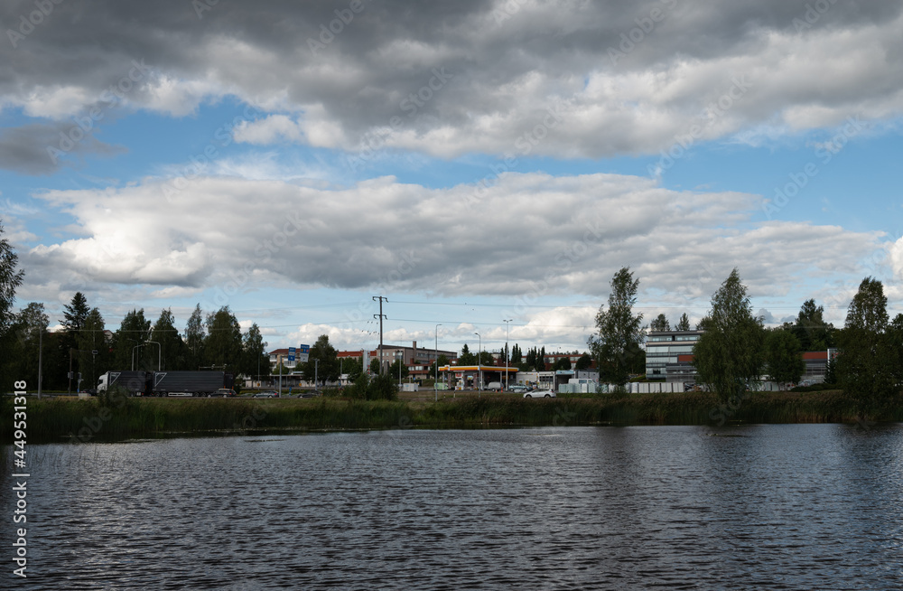 view of the lake