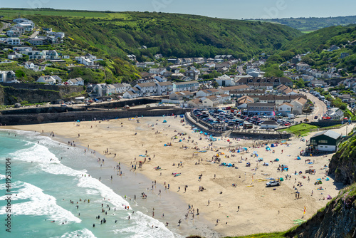 Portreath Cornwall England UK photo