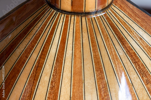 hands of a musician playing the lute in Greece photo