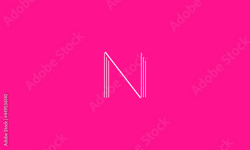 N vector is a very unique vector with a very attractive design. White color with reddish background