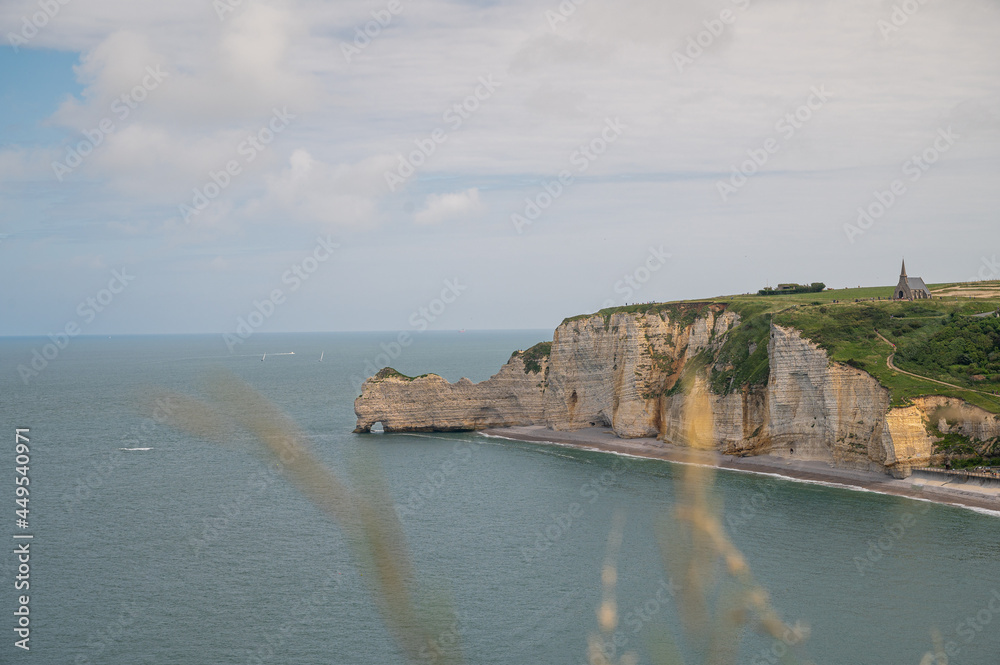 Normandie France Etretat cliffs