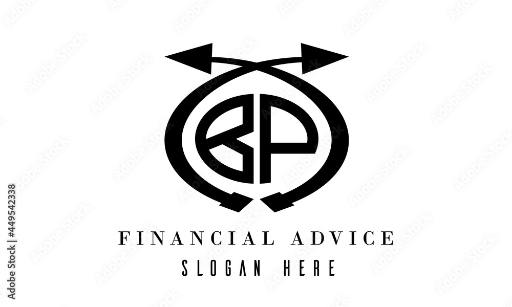 BP  financial advice logo vector