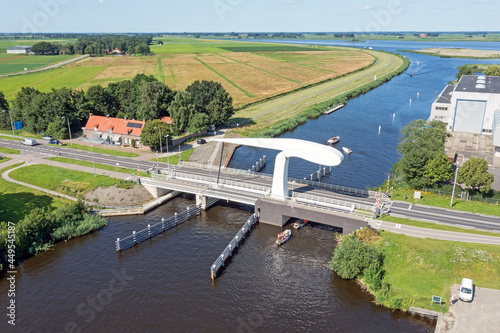 Wallpaper Mural Aerial from a drawbridge in the countryside near Vollenhove in the Netherlands Torontodigital.ca
