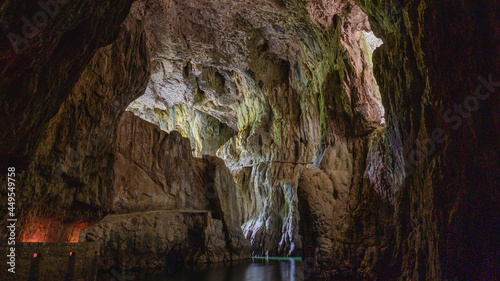 Fotografie Interior of the Skocjan Cave, Slovenia.