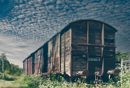 Old Train Carriage