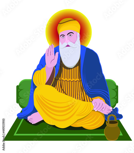 Sikh Guru Shree Nanak Dev Ji photo