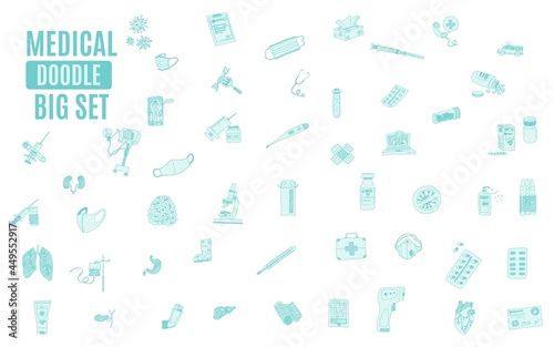 big doodle compilation medicine green. sketch new