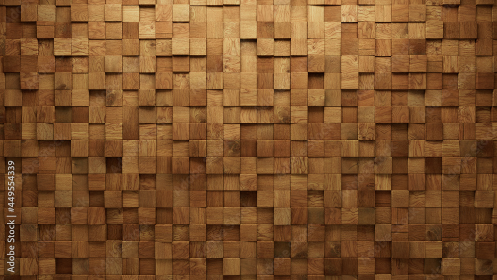 Square, Timber Wall background with tiles. Wood, tile Wallpaper with 3D, Natural blocks. 3D Render Square, Timber Wall background with tiles. Wood, tile Wallpaper with 3D, Natural blocks. 3D Render