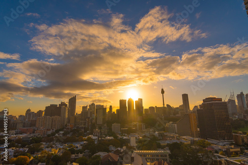Sydney City Harbour Afternoon, evening sun