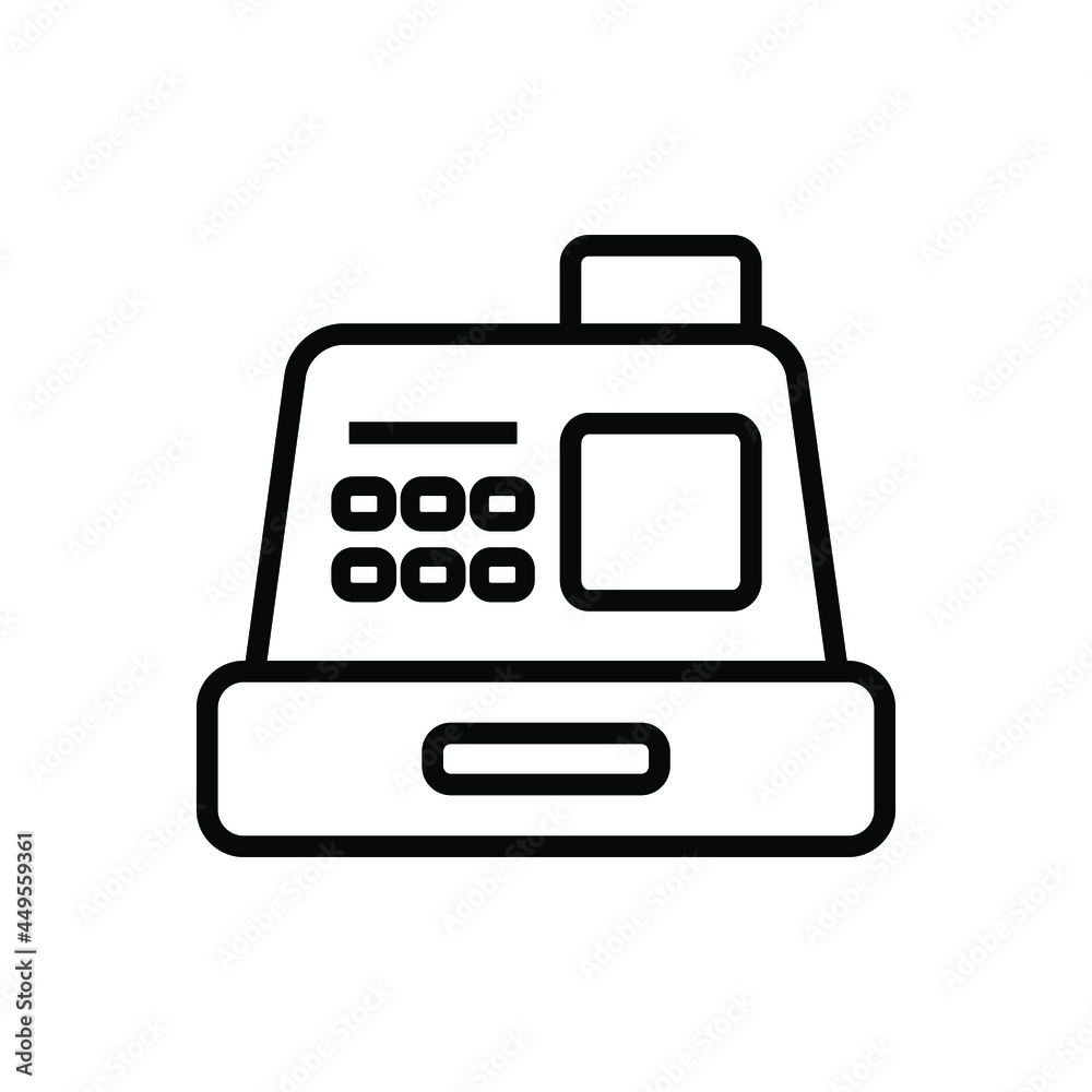 Cash register icon Cash register icon