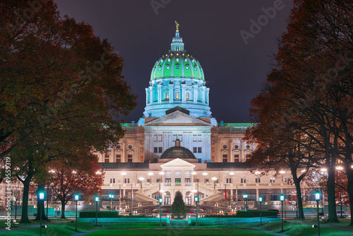 Pennsylvania State Capitol in Harrisburg, Pennsylvania photo