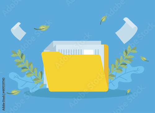 folder documents paperwork