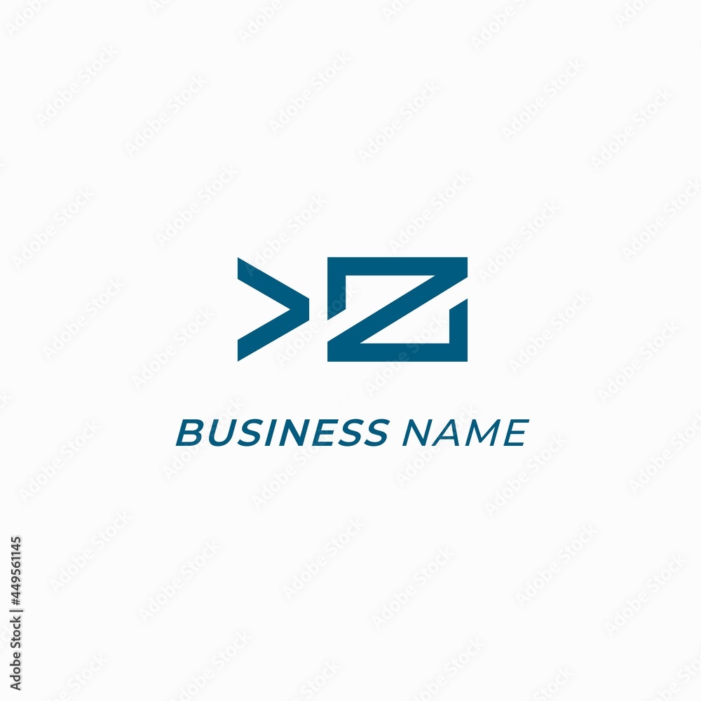 design logo creative letter v and z design logo creative letter v and z