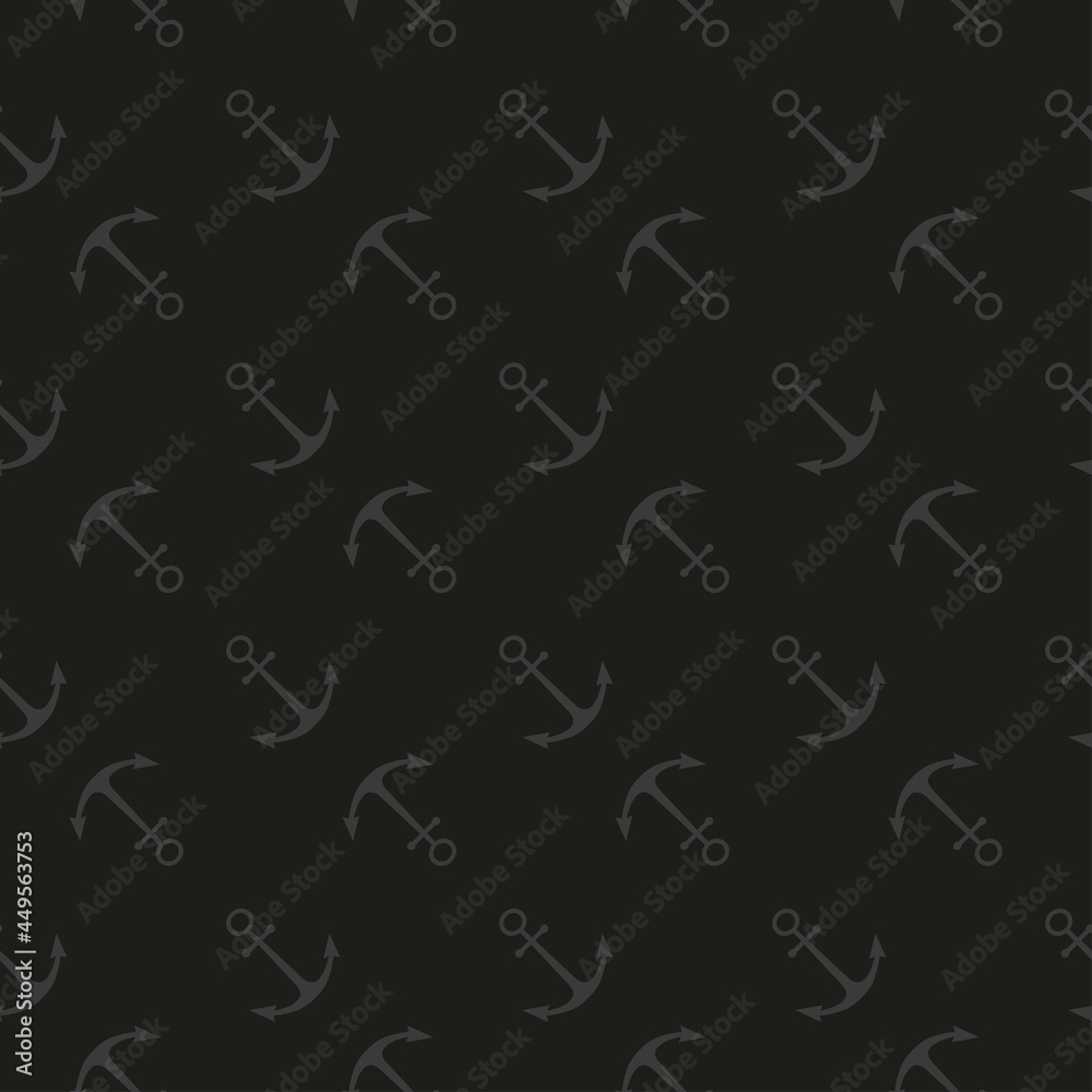 Seamless vector pattern with anchors. Seamless pattern can be used for wallpapers, fill patterns, web page backgrounds, surface textures. Seamless vector pattern with anchors. Seamless pattern can be used for wallpapers, fill patterns, web page backgrounds, surface textures.