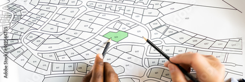 Cadastre Land Map