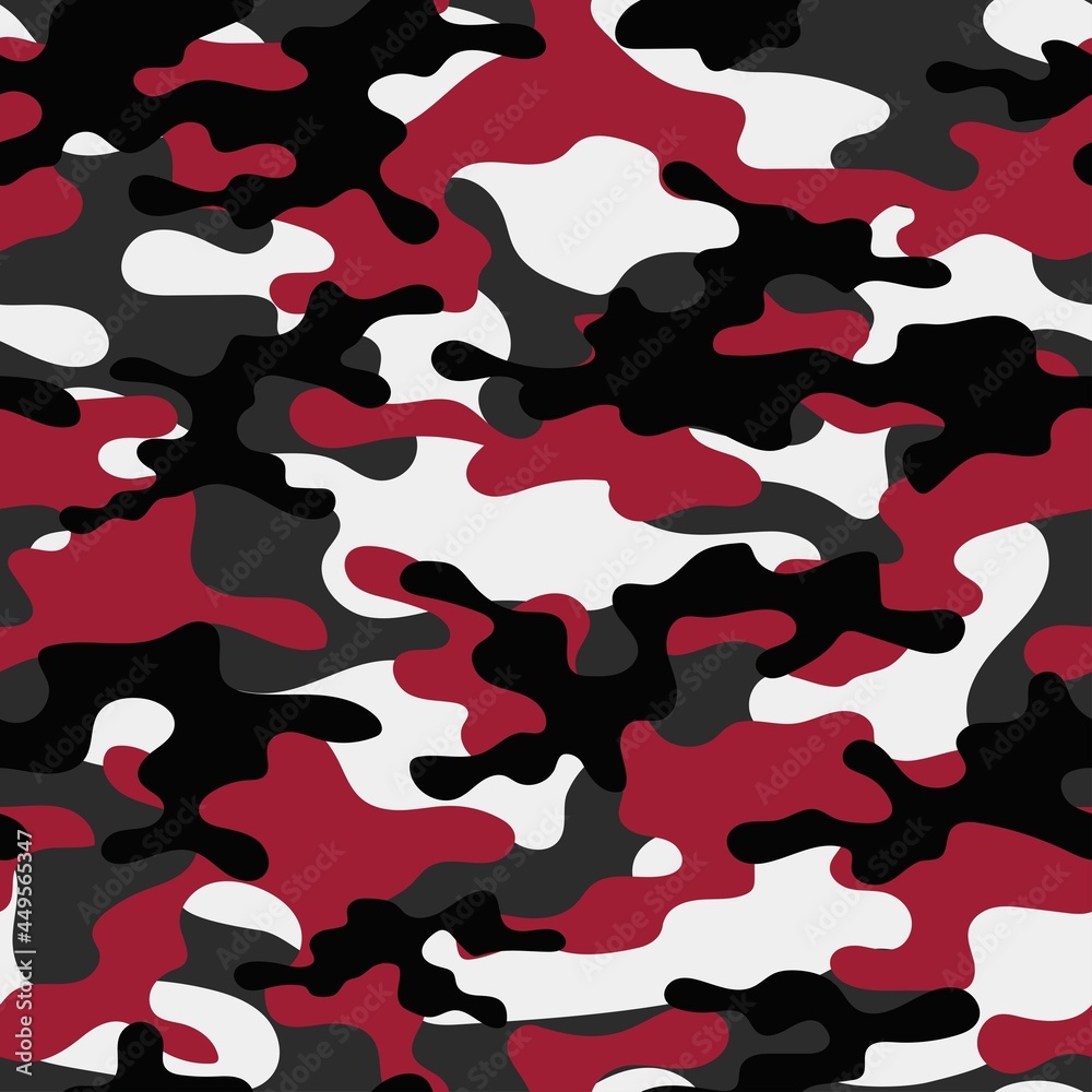 red Camouflage background. Seamless pattern vector red Camouflage background. Seamless pattern vector