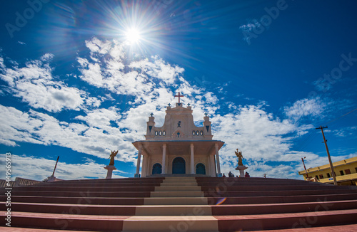 Holy cross church at Manapad  Tamil Nadu  India.