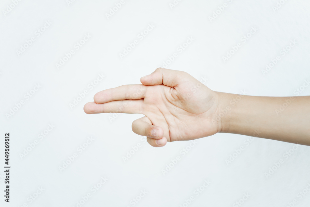palm, fingers, hand isolated on white background palm, fingers, hand isolated on white background