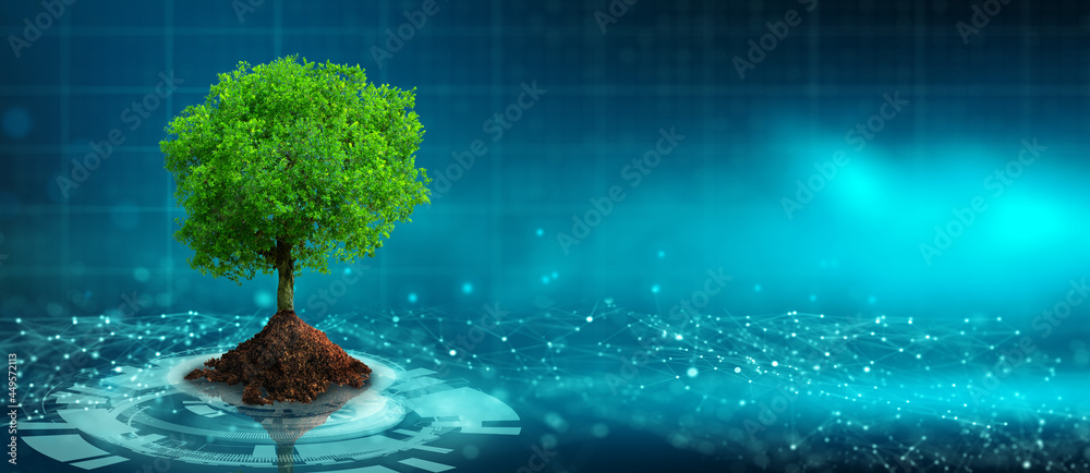 ภาพประกอบสต็อก Environmental technology, Environmental science of