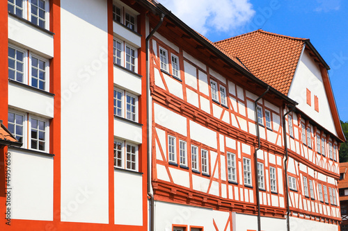 The town hall of Wasungen, Thuringia - Germany photo