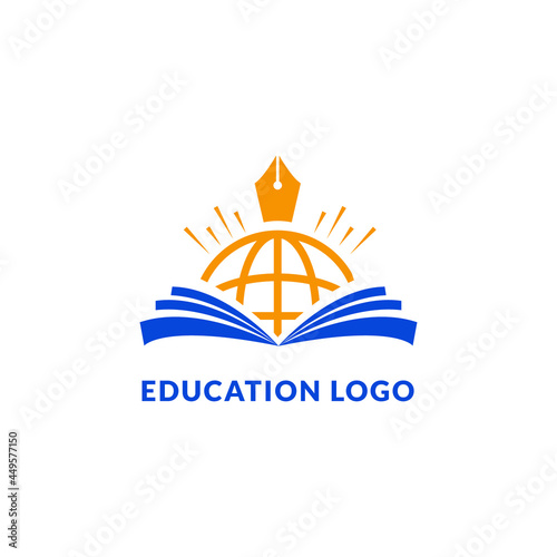 Education Logo University college Academy School Template
