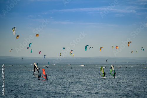 Windsurfing Kitesurfing Zatoka Pucka lato 2021 Jastarnia Chałupy Kuźnica 